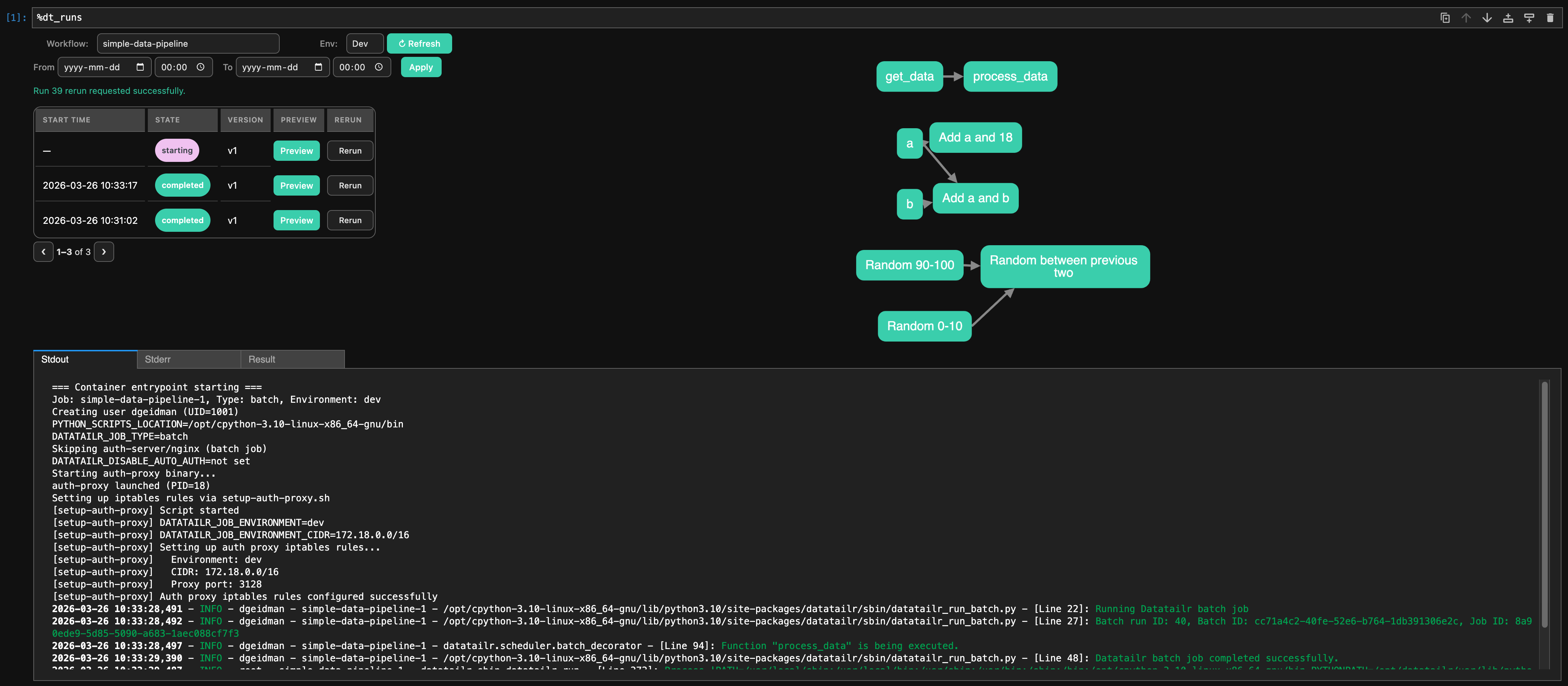 Workflow Results Explorer